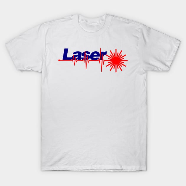 Laser sailing logo T-Shirt by Regatta Merch